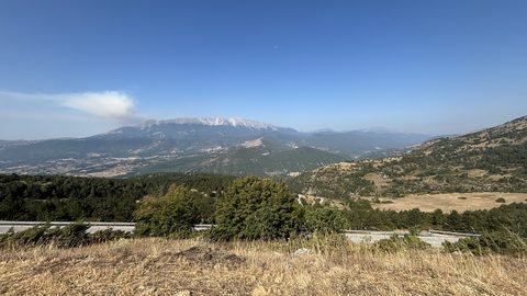Panorama estivo verso il Sirente